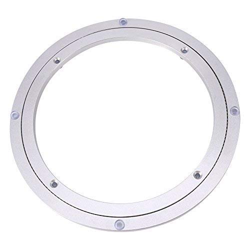 Drehbare Drehscheibe Hochleistungs Aluminiumlegierung Rotierende Lager Drehscheibe Runder Esstisch G