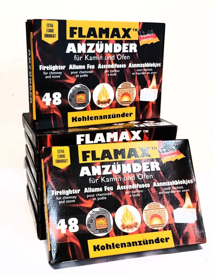 4608x Kohleanzünder Kaminzünder Anzündwürfel Grillanzünder Kaminanzünder 96x 48er Ofenanzünder Feuer
