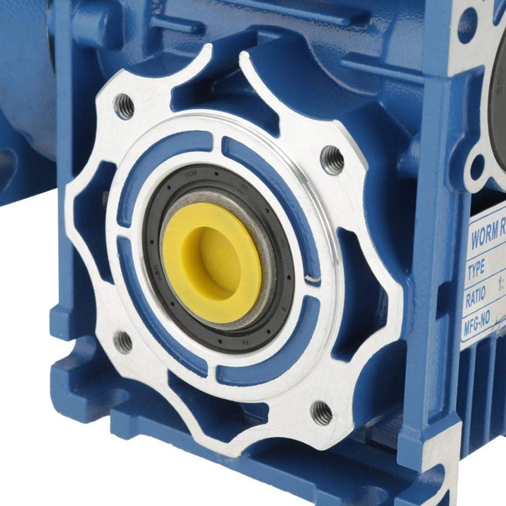 Schneckengetriebemotor, DC 12 V / 24 V, 120 W, RV40, Untersetzung 15 K, Geschwindigkeit des Schnecke