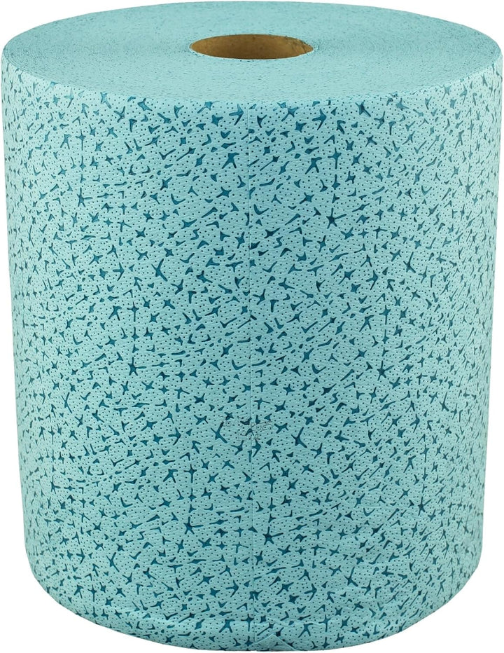 saugstarke Spezialwischtuchrolle mit 500 Abrissen | 32x36 cm | Polypropylen | perforiert | sehr nass