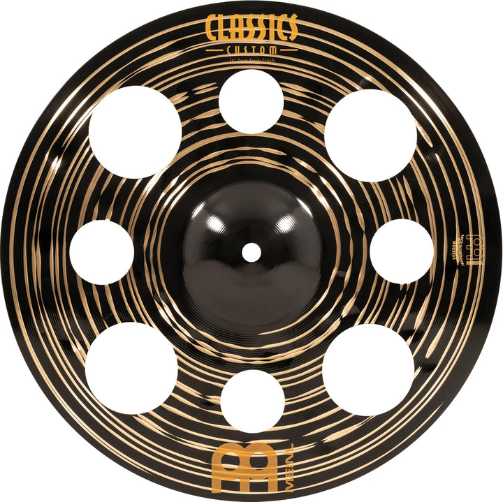 Meinl Cymbals Classics Custom Dark Trash Crash 14 Zoll (Video) Schlagzeug Becken (35,56cm) B12 Bronz