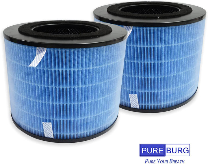 PUREBURG FYM220 True HEPA-Filter kompatibel mit PHILIPS AMF220 AMF220/15 Luftreiniger FYM220/30, 2 S