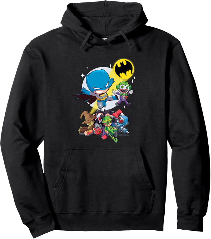 DC Super Friends Rogues Gallery Pullover Hoodie