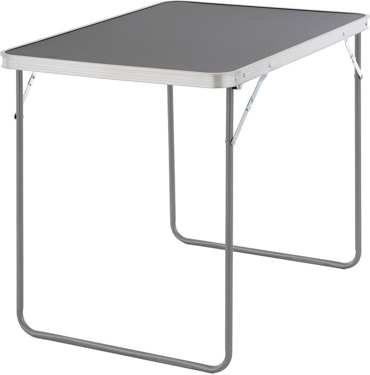 Nexos Trading Reisetisch klappbar mit Tragegriff 80x60x70 cm – Faltbarer Klapptisch Camping Beistell