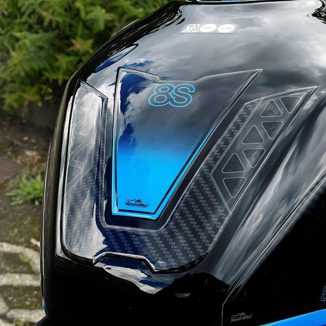Resin Bike Aufkleber Motorrad Kompatibel Mit Suzuki GSX 8S 2023. Schutz Motorrad Tankpad Von Hülle P