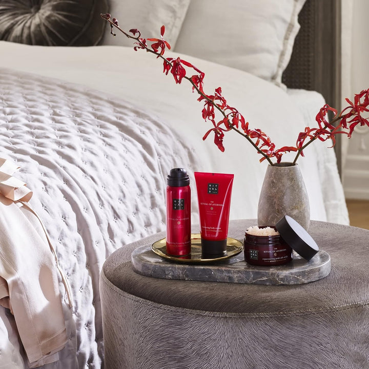 RITUALS Geschenkset für Frauen von The Ritual of Ayurveda, Probierset - mit indischem Rosen- und Man