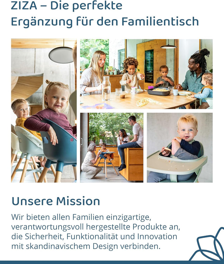 Ziza Spieltisch ab 1 Jahr Vanilla - Kindertisch für die ersten Lebensjahre ideal zum Spielen, Malen