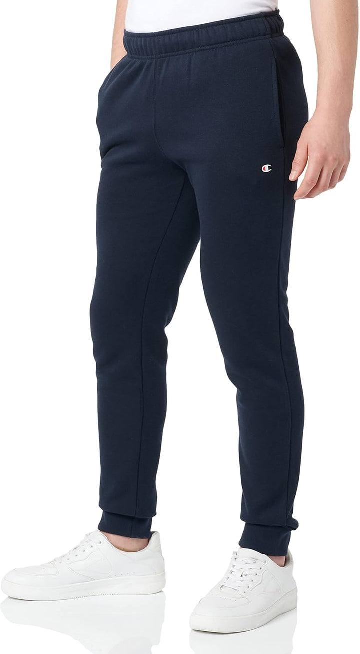 Champion Herren Authentic Pants C-Logo Trainingshose XXL Marineblau, XXL Marineblau