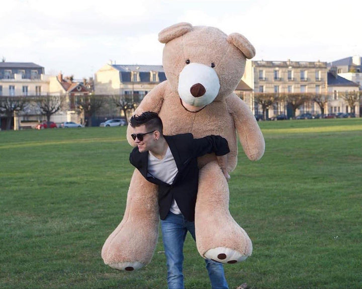 bananair - Riesen Teddybär XXL, 130 bis 340 cm - CE-Zertifiziert, Kuschelig und Flauschig, Versicher