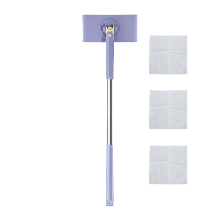 Mini Mop, Mini-mopp Mit Automatischem Tuchwechsel, 360° Drehbarer Kopf, Tragbarer Freihändiger Mini-