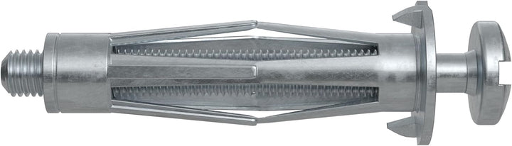 fischer MEISTER-BOX Hohlraumdübel, Sortimentsbox mit 50 Hohlraummetalldübeln und Schrauben, praktisc