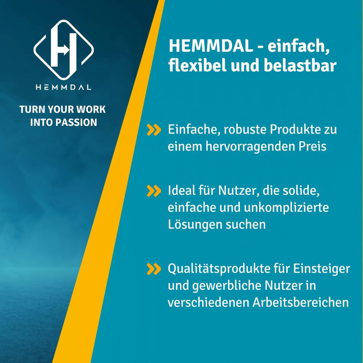 HEMMDAL Gitterwagen | HxBxT 73,5 x 63 x 83 cm | 60 kg Tragkraft | 4 bodenschonende Lenkrollen | 2 Fe