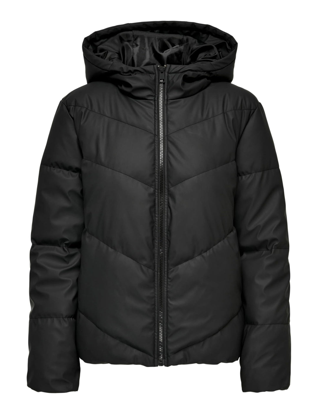 JdY Damen Jdyarnhem Water Rep Short Puffa OTW Noos XL Schwarz, XL Schwarz