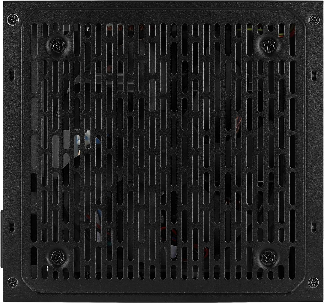 AeroCool LUX550, PC-Netzteil (550 W, 12 V, 88% Effizienz, 80 Plus Bronze), Schwarz, LUX550