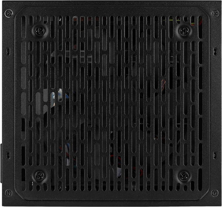 AeroCool LUX550, PC-Netzteil (550 W, 12 V, 88% Effizienz, 80 Plus Bronze), Schwarz, LUX550