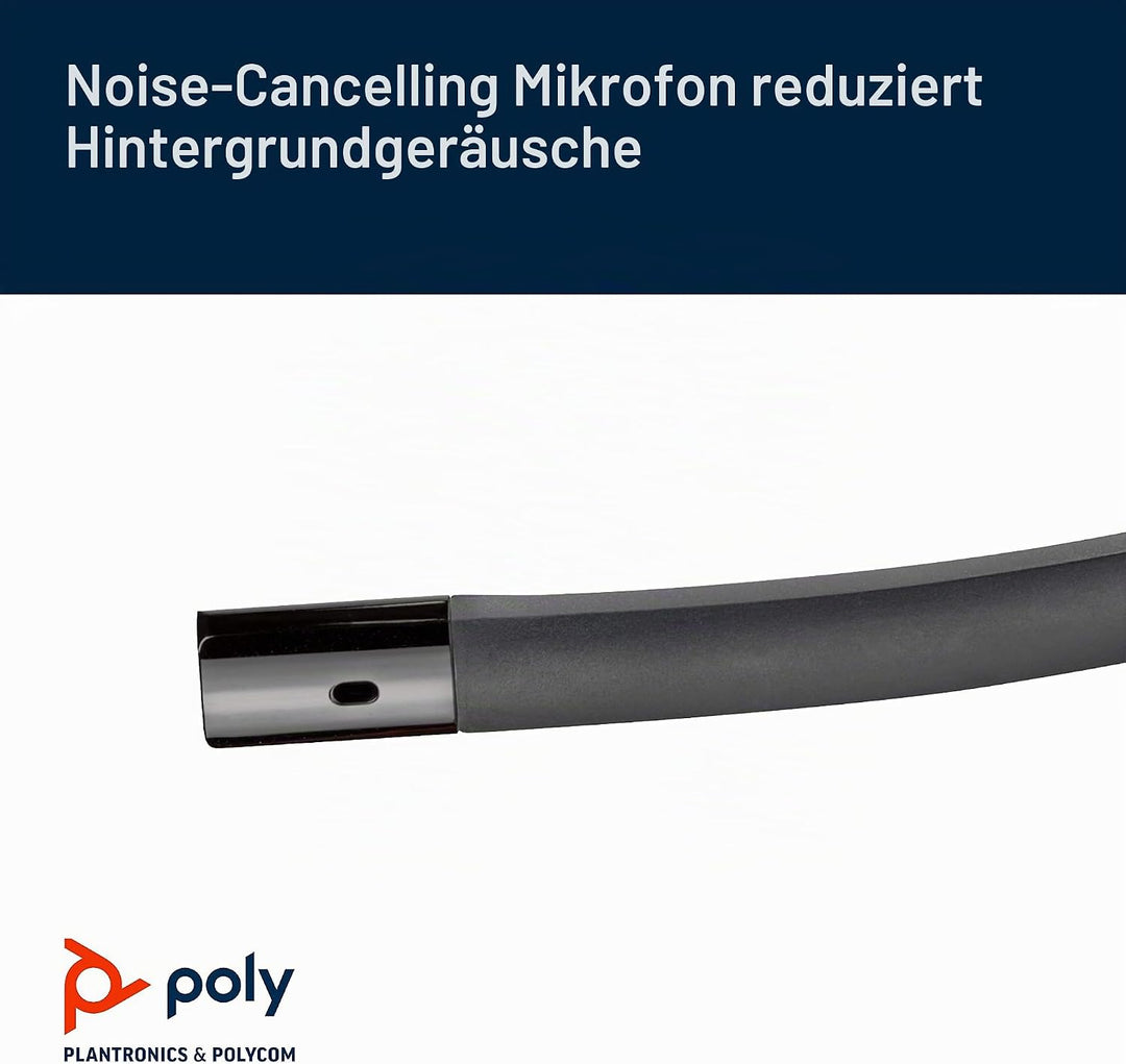 Plantronics – Blackwire 5210 USB-C-Headset – kabelgebundenes Mono PC-Headset mit Mikrofonarm – Verbi
