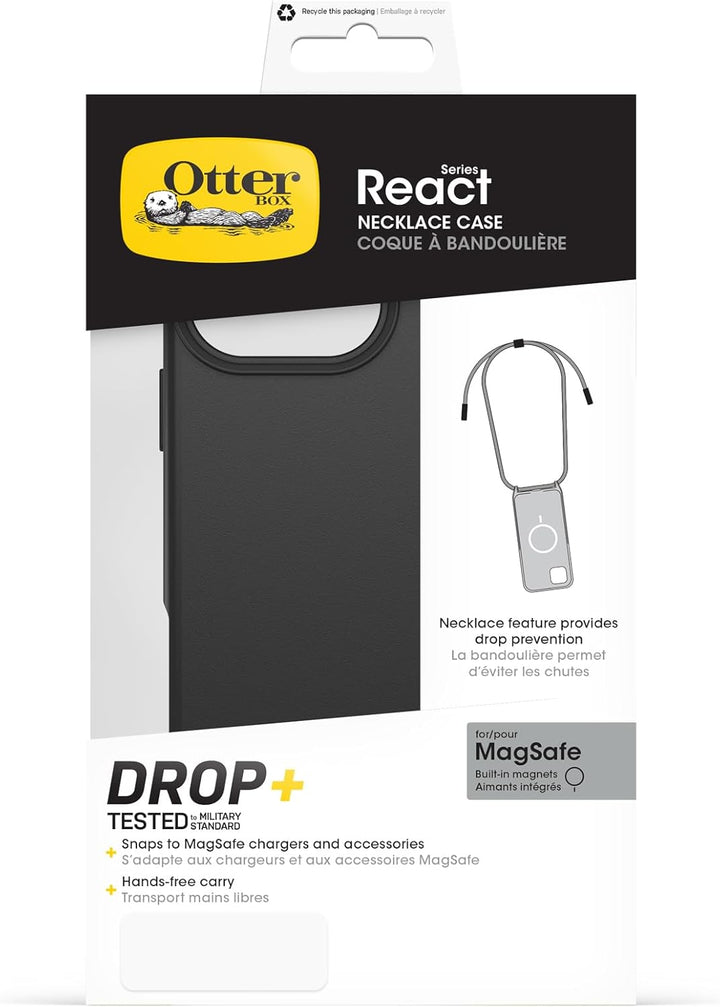 OtterBox React Necklace Hülle mit MagSafe für iPhone 16 Pro Max, ultraschlanke, schützende Hülle mit