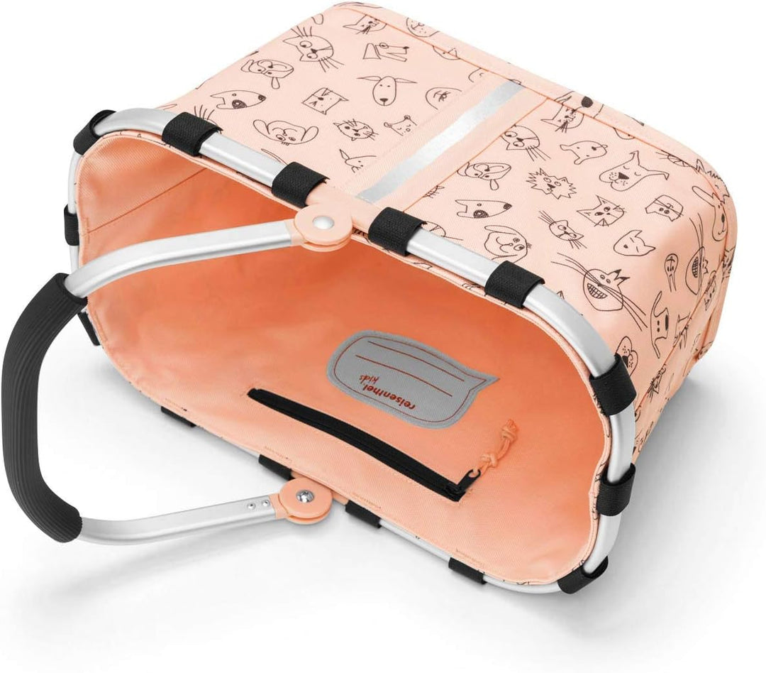 reisenthel carrybag XS kids Einkaufskorb 33,5 x 18 x 19,5 cm / 5 l / cats and dogs