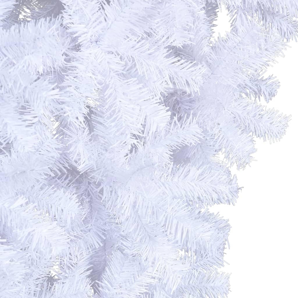 vidaXL Künstlicher Weihnachtsbaum mit Ständer Umgekehrt Christbaum Tannenbaum Dekobaum Kunstbaum Wei