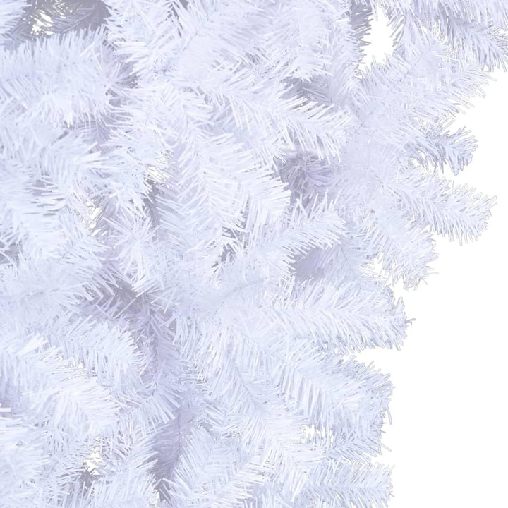 vidaXL Künstlicher Weihnachtsbaum mit Ständer Umgekehrt Christbaum Tannenbaum Dekobaum Kunstbaum Wei