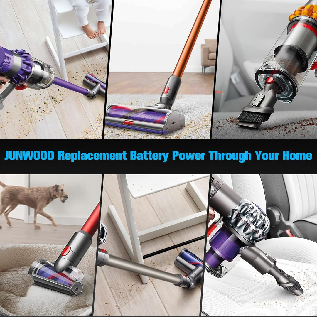 V7 Akku für Dyson, Ersatzakku für Dyson SV11 Kompatibel mit V7 SV11 Animal Motorhead Trigger Fluffy