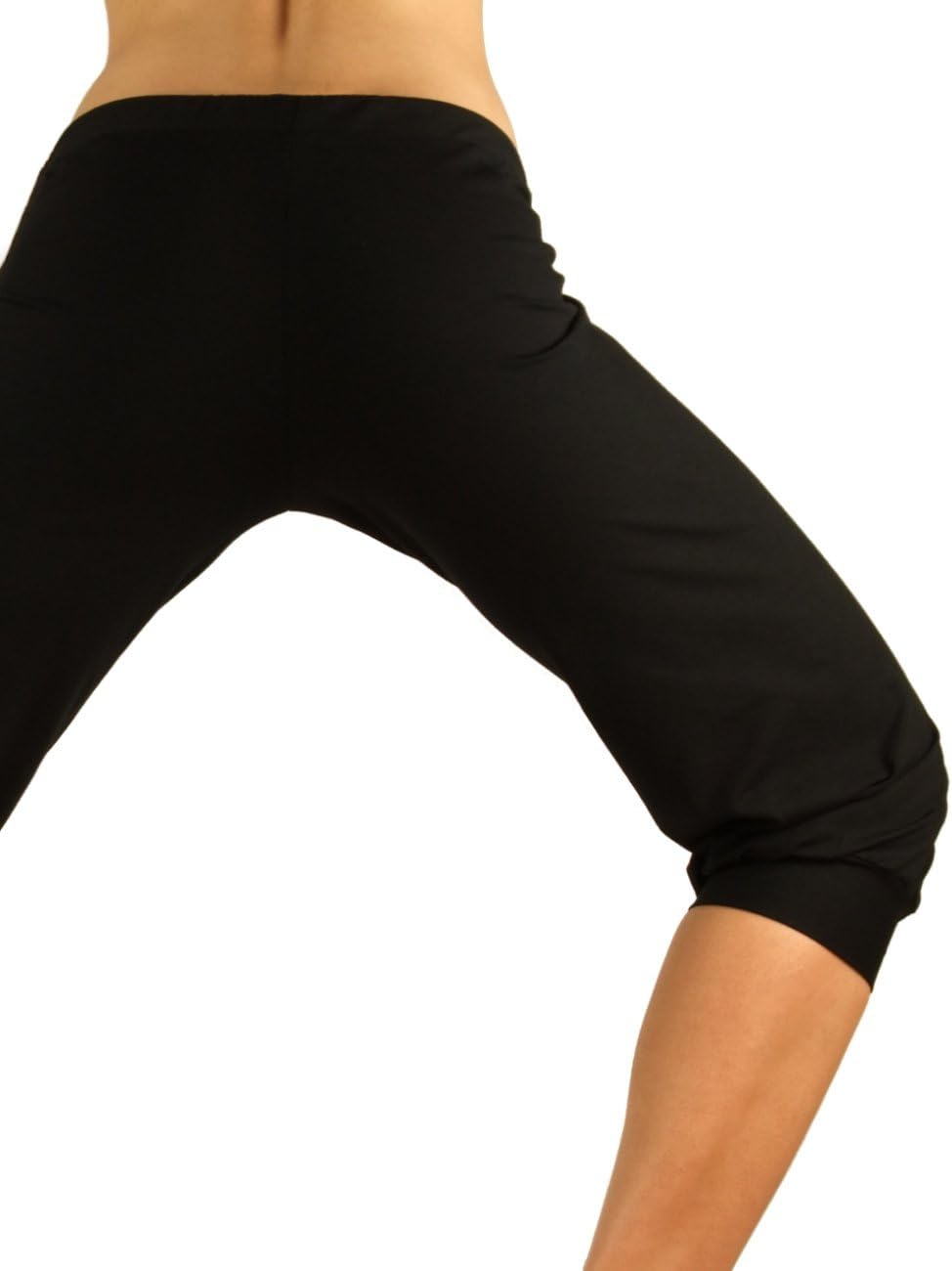 Winshape Damen 3/4-Trainingshose WBE5 „Shape up“ ¾-Trainingshose WBE5, Winshape All-Fit Style M Schw