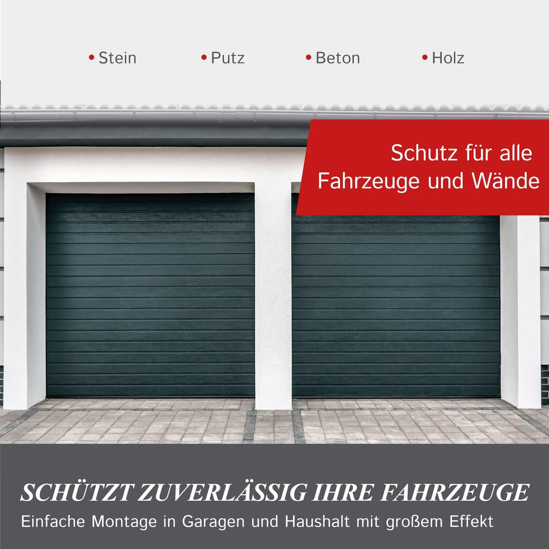 The Felt Store Garagen Wandschutz selbstklebend, 200x20 cm, Autotür Schutz aus Filz, 2m lang, 20 cm