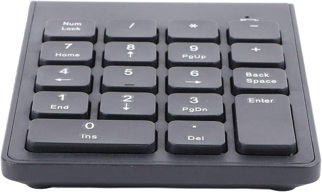 VBESTLIFE Drahtlose Nummernblöcke, Ziffernblock Numpad 18 Tasten Tragbare Bluetooth 5.0-Finanzbuchha