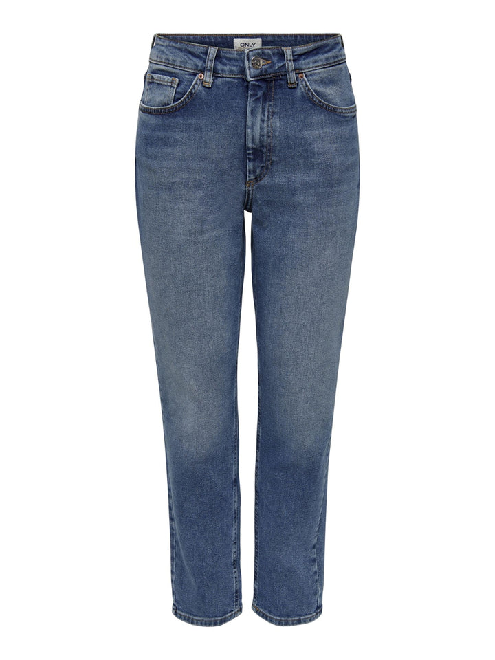 ONLY Womens Dark Blue Denim Jeans Stretch