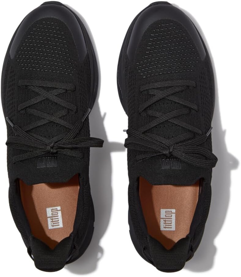 FitFlop Herren Vitamin Ffx Knit Sports SneakersSneaker 42 EU Schwarzes Zinn, 42 EU Schwarzes Zinn