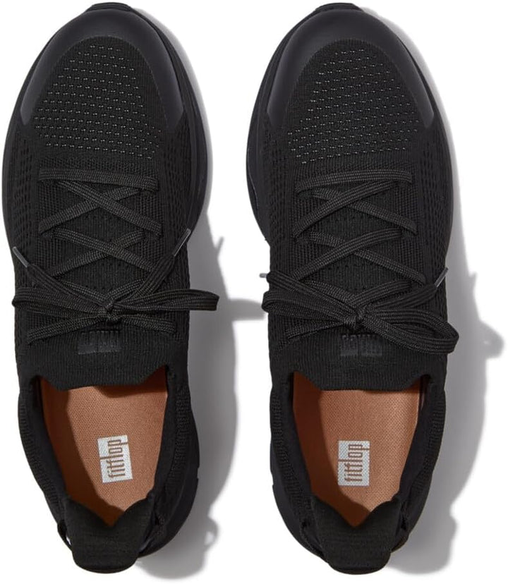 FitFlop Herren Vitamin Ffx Knit Sports SneakersSneaker 42 EU Schwarzes Zinn, 42 EU Schwarzes Zinn