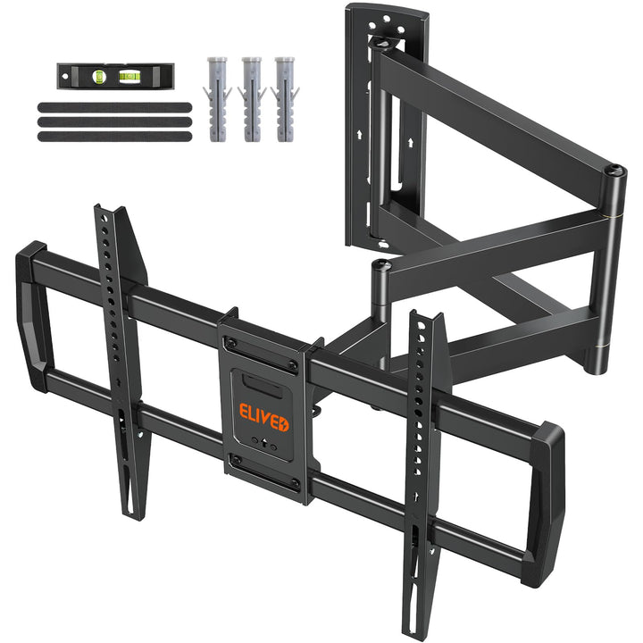 ELIVED Langarm TV Wandhalterung mit 962 mm für die meisten 42-75 Zoll Fernseher, vollbewegliche TV-H