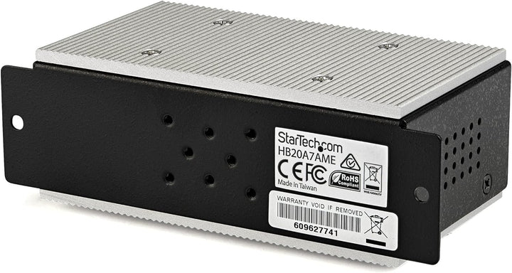 StarTech.com USB 2.0 Hub (7-Port Industrial USB 2.0 Hub mit ESD-Schutz, 350W Überspannungsschutz , W