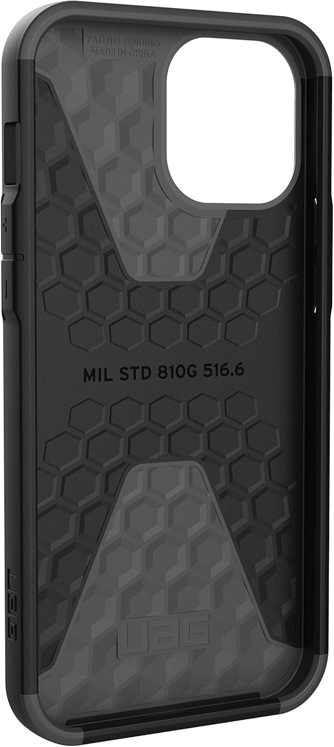 Urban Armor Gear Civilian Hülle Apple iPhone 12 Pro Max (6,7" Zoll) Schutzhülle (Wireless Charging k