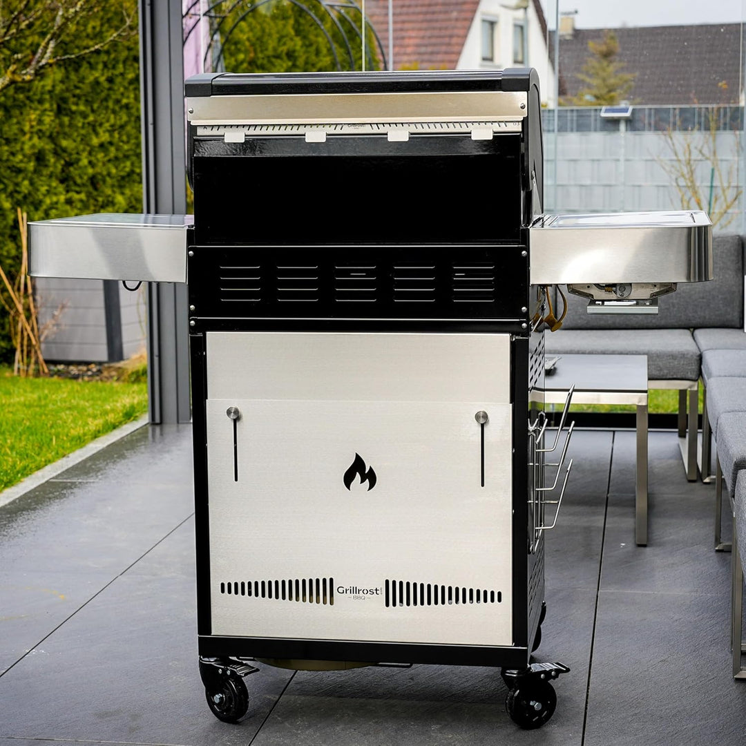 Grillrost.com Das Original Windabweiser passend für Rösle Videro G3 - Montieren und mehr Spass am Gr