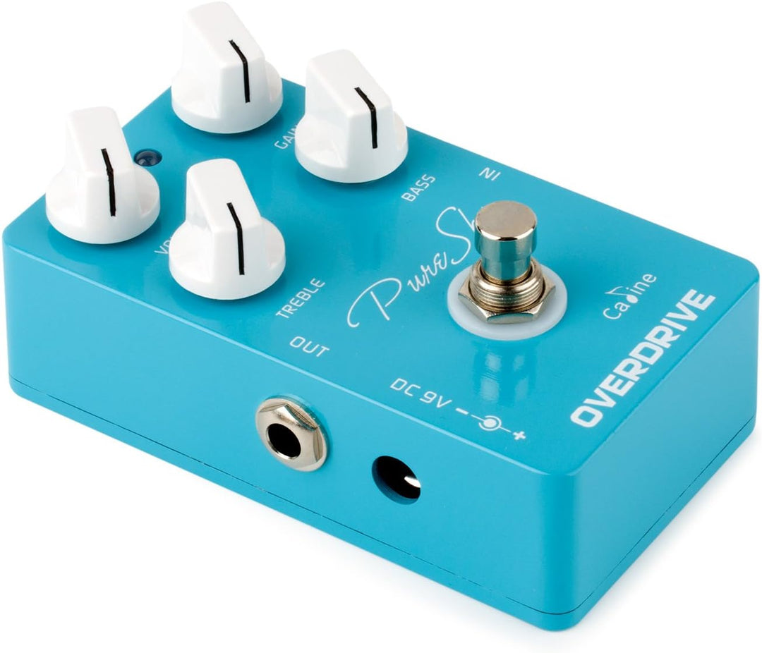 Caline Pedal CP-12 Pure Sky Overdrive Effect-Guitar Effects Pedal, blau, Size Einzelbett, Einzelbett