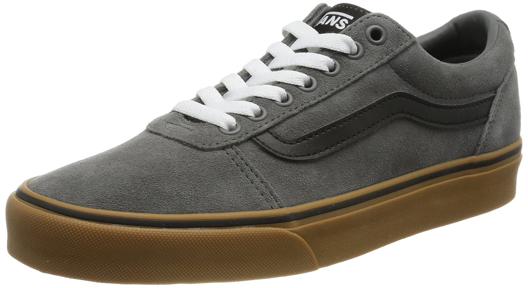 Vans Herren Ward Sneaker 39 EU Suede Pewter Gum, 39 EU Suede Pewter Gum
