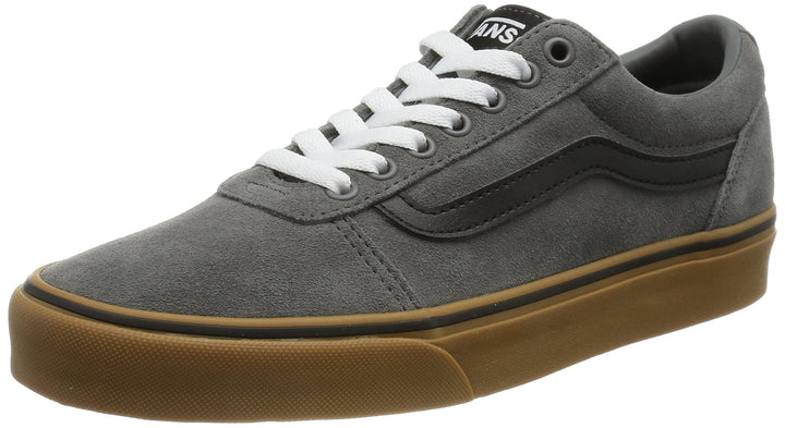 Vans Herren Ward Sneaker 39 EU Suede Pewter Gum, 39 EU Suede Pewter Gum