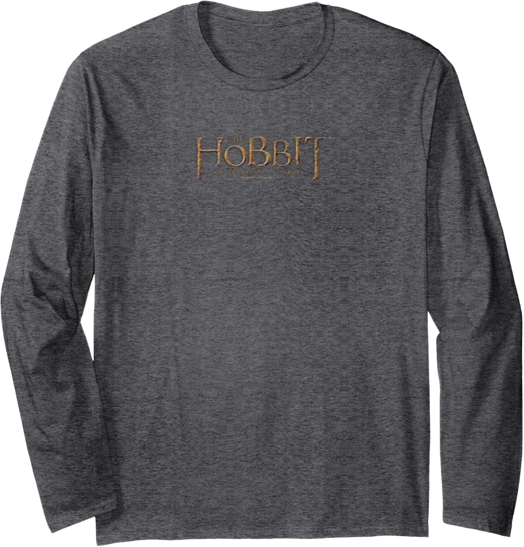 The Hobbit Distressed Logo Langarmshirt