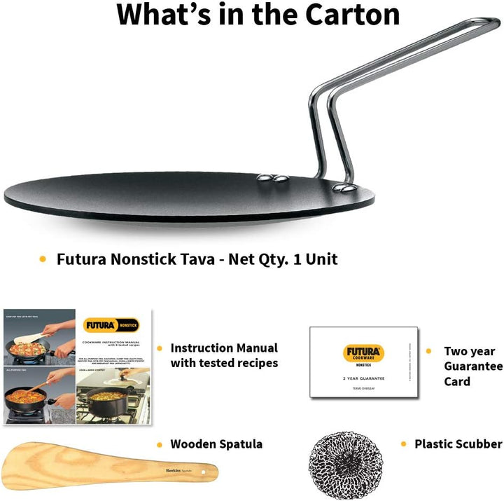 HAWKINS Futura Tava-Grillpfanne mit Antihaftbeschichtung, 4,06 mm dick, mit Stahlgriff, 21,6 cm 8.5