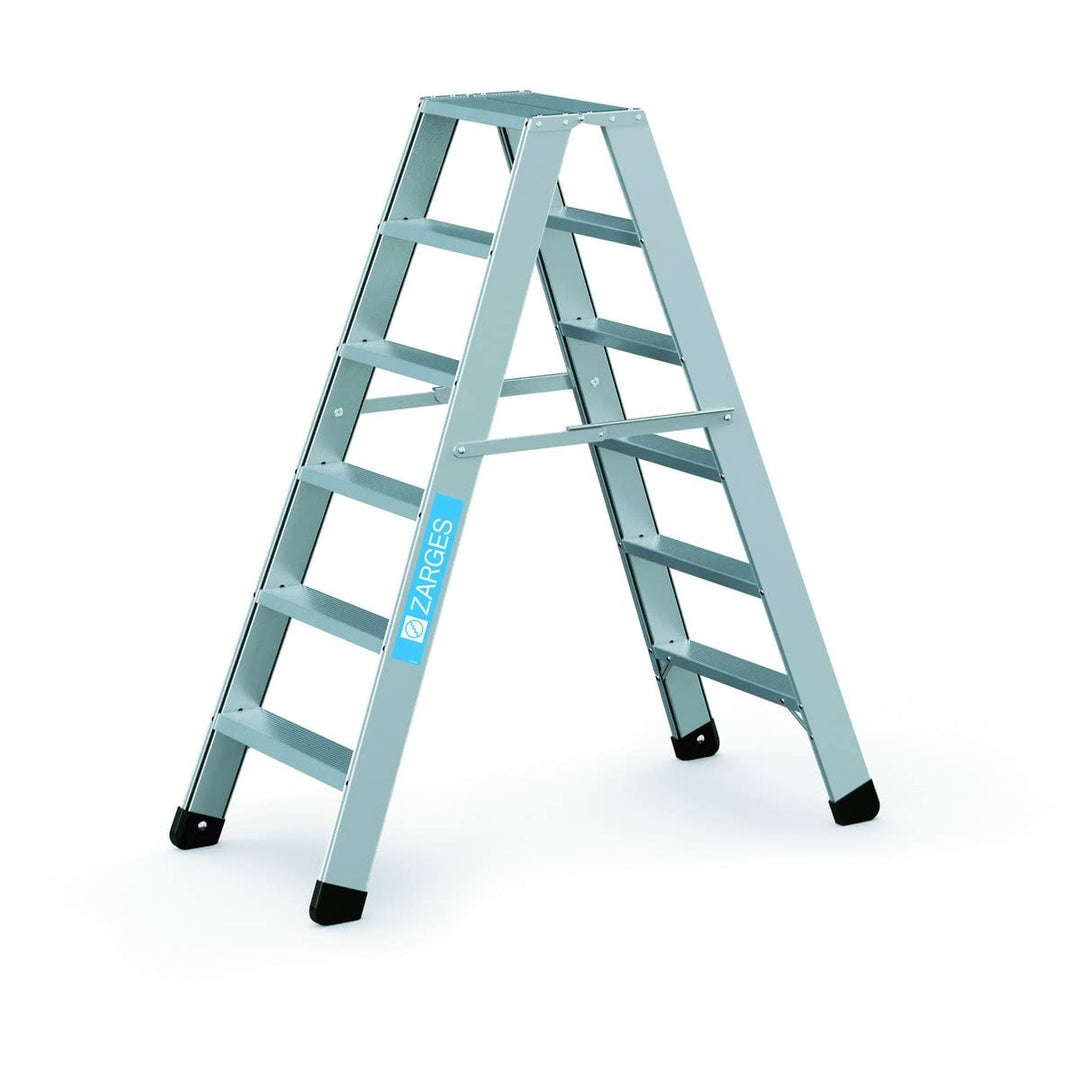 Zarges 40356 Seventec B - Stufen-Stehleiter 2 x 6, 2,85 ca. m