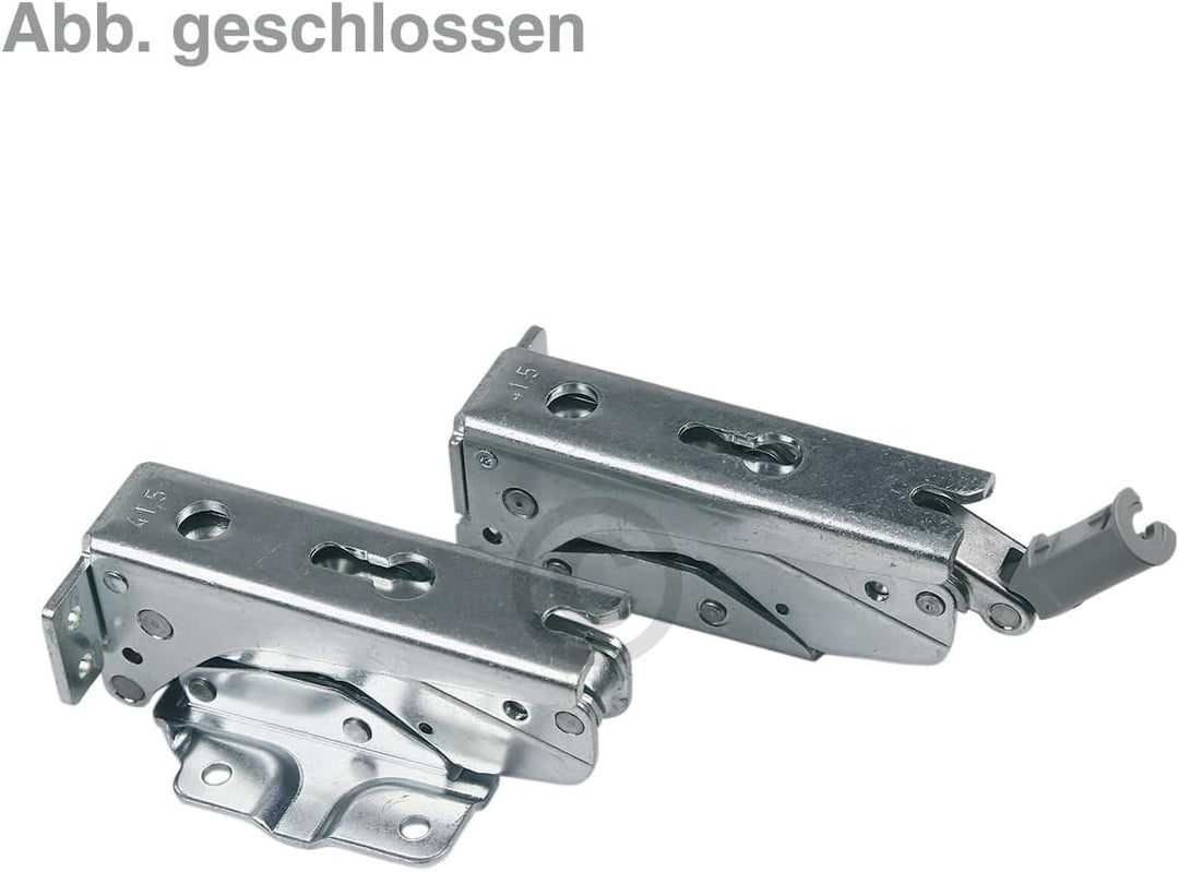 Türdämpfer und Türscharnier für Kühlschrank kompatibel mit e Liebherr 9590166 Set für oben und unten