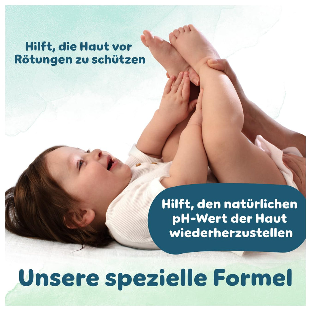Pampers Harmonie New Baby Feuchttücher 9 Packungen mit jeweils 46 Feuchttüchern = 414 Feuchttücher,