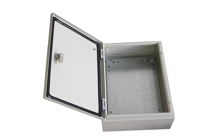RS PRO Stahl Wandgehäuse RAL 7032 IP66, HxBxT 300 mm x 250 mm x 200mm