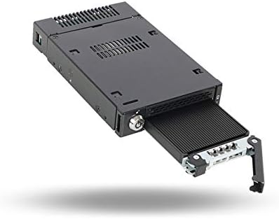 ICY DOCK M.2 NVMe PCIe SSD zu MiniSAS HD SFF-8643 Wechselrahmen mit entnehmbarem Einschub/Tray kompa