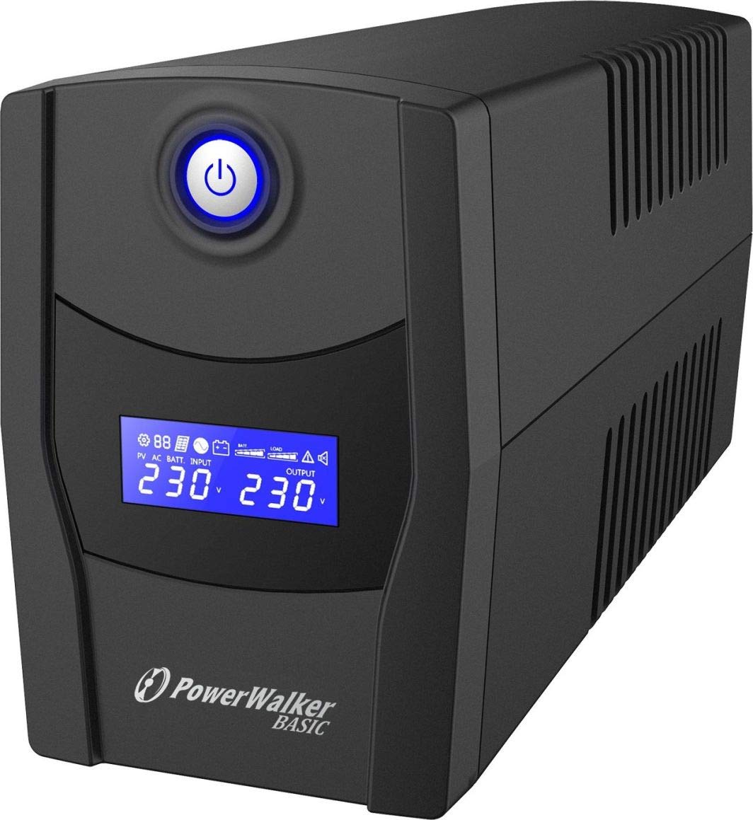 PowerWalker Onduleur Basic VI 1000 STL FR - 1000VA, 10121080, blau