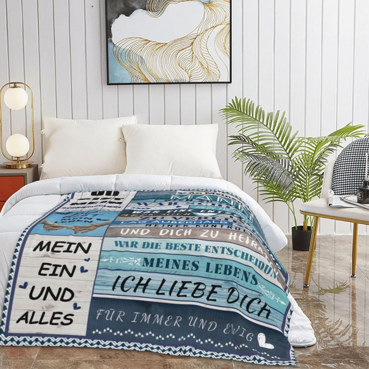 Bold And Brash Hochzeitstag Geschenke für Männer, Kuscheldecke, Jahrestag Geburstag Liebesgeschenke