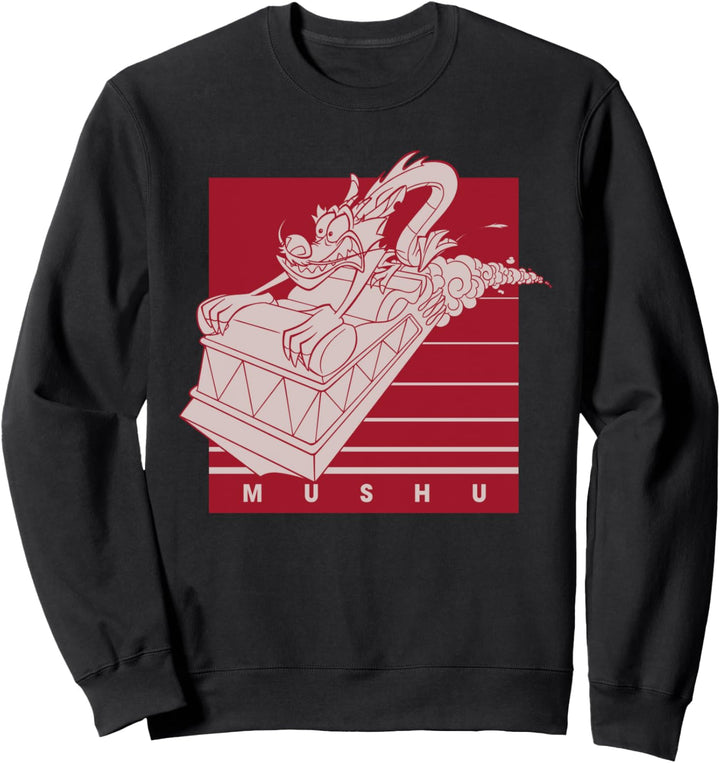 Disney Mulan Mushu Dragon Skyrocket Sweatshirt