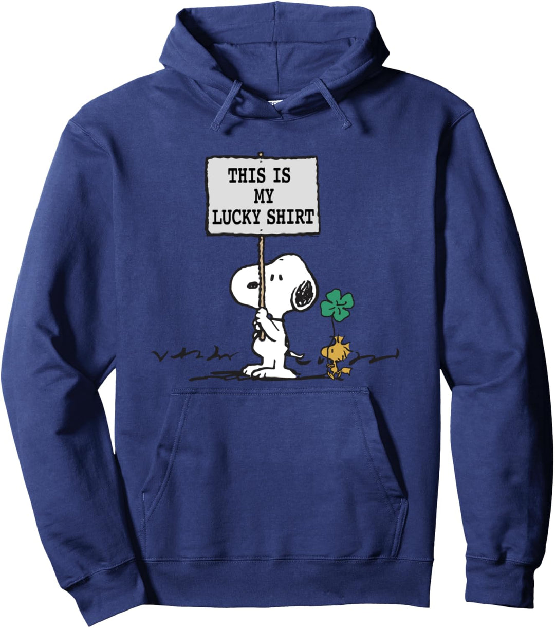 Peanuts St Patrick's Day Das ist mein Glücks Pullover Hoodie