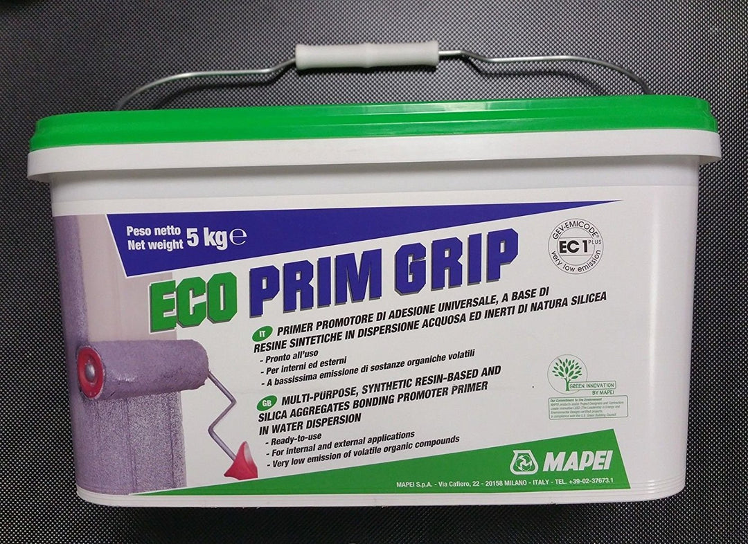 Mapei Eco Prim Grip Dispersionsgrundierung 5kg Terrazzo Zement Beton Fliesen 1, 1